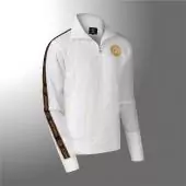 versace jacket pas cher giacca homme blanc side versace logo